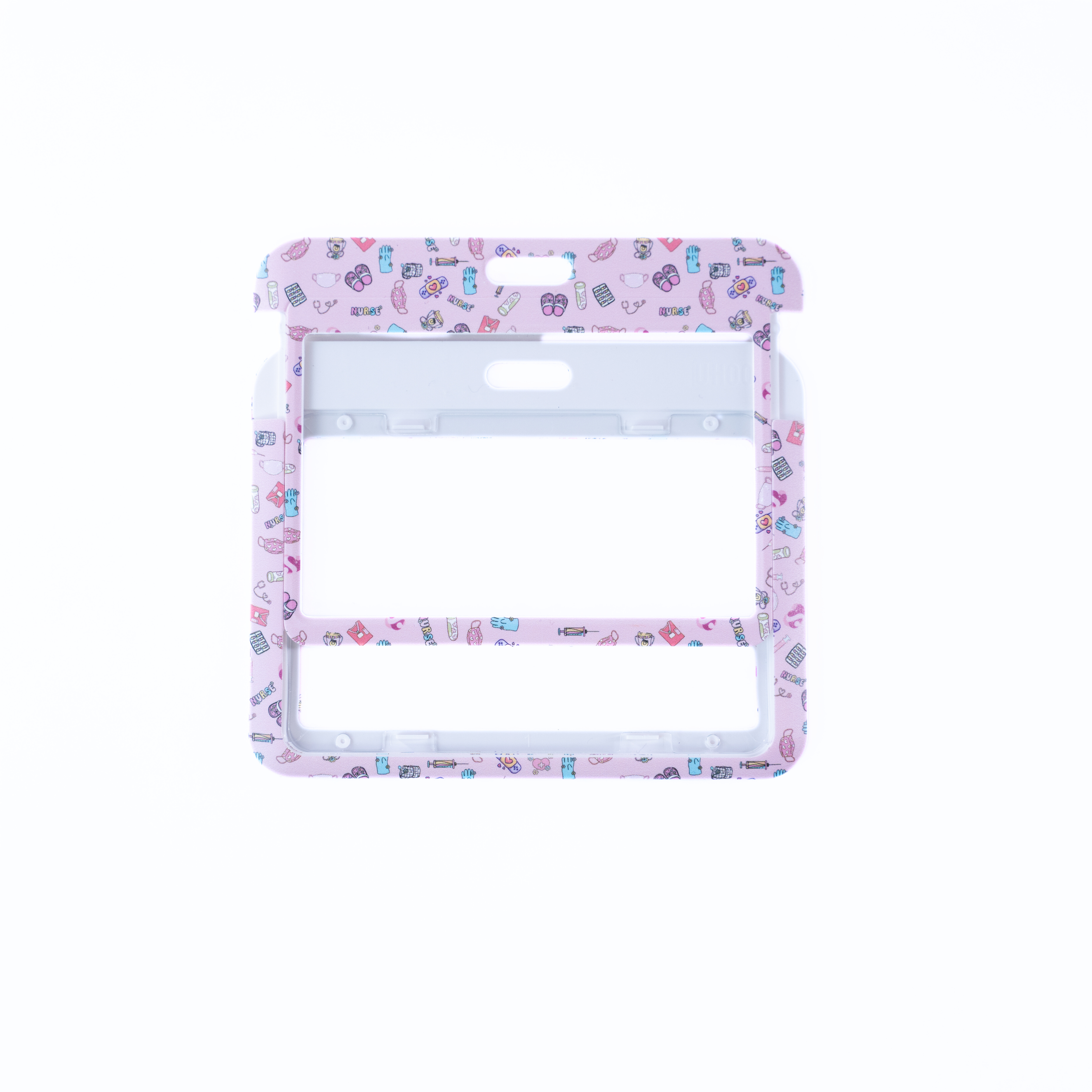 Badge Hülle - Pink power