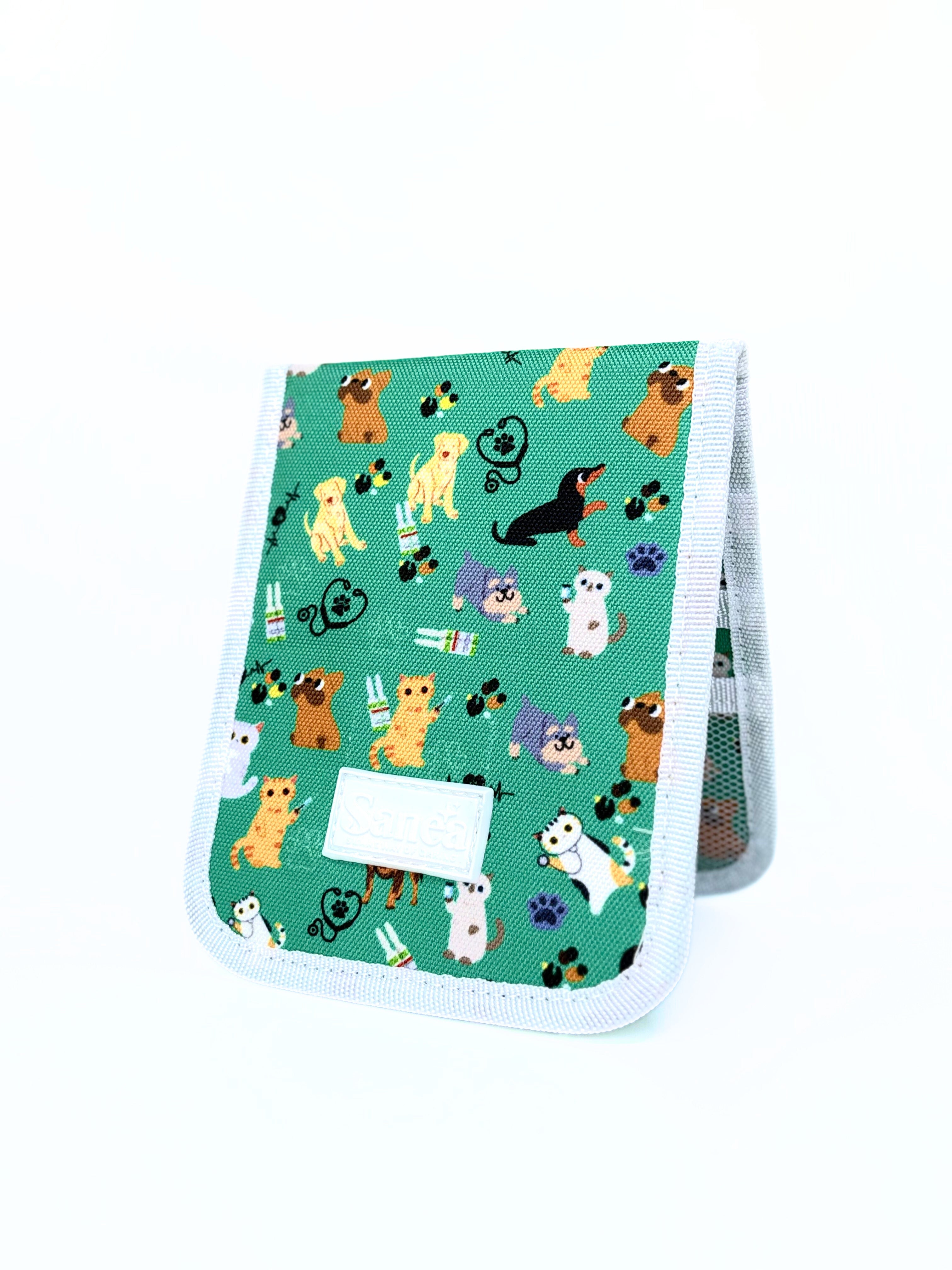 Taschen-Organizer- ANIMAL LOVER GREEN
