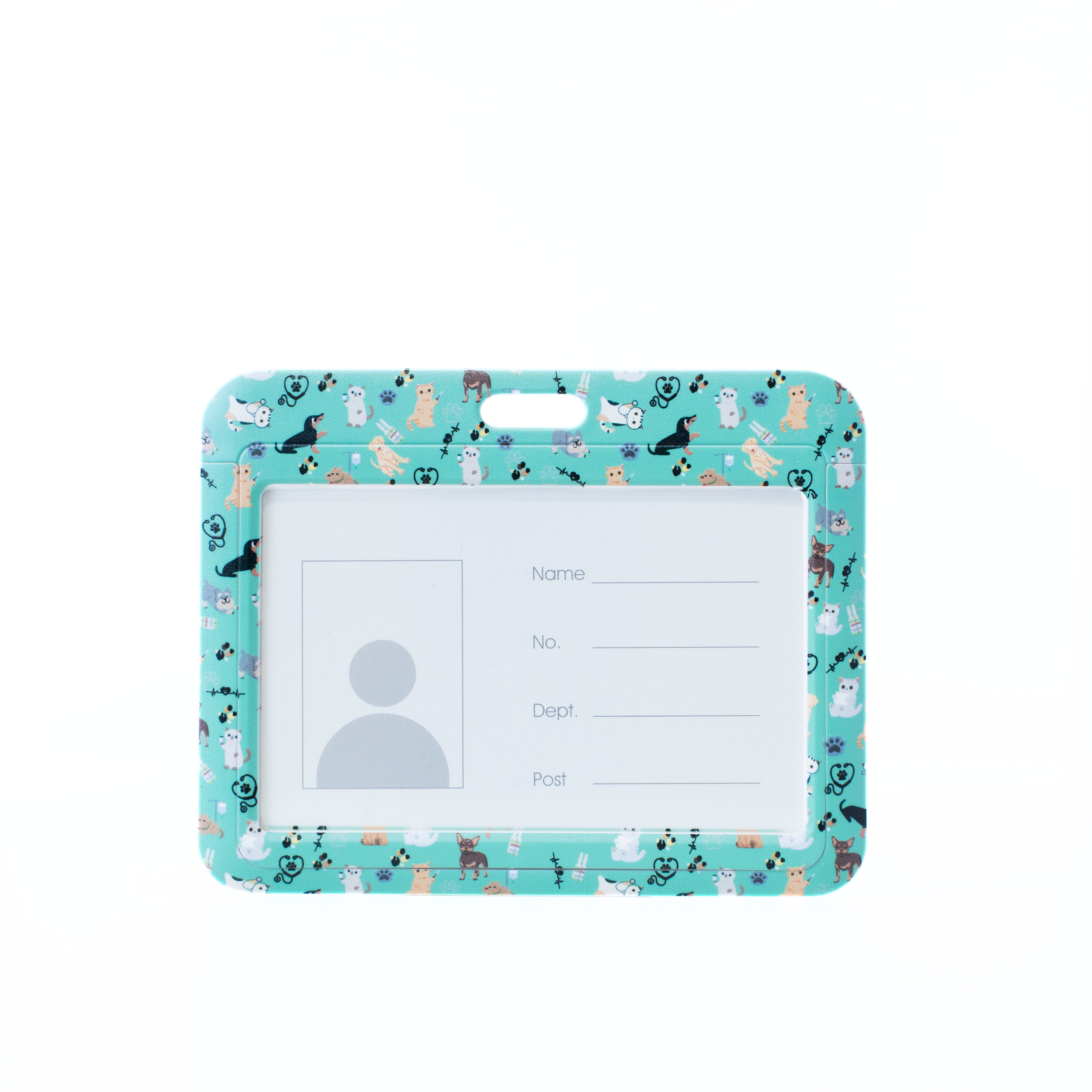 Badge Hülle - Animal lovers green